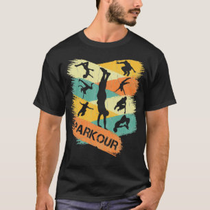 T-shirt Freerunning Rétro Parkour