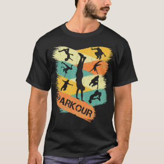 T-shirt Freerunning Rétro Parkour