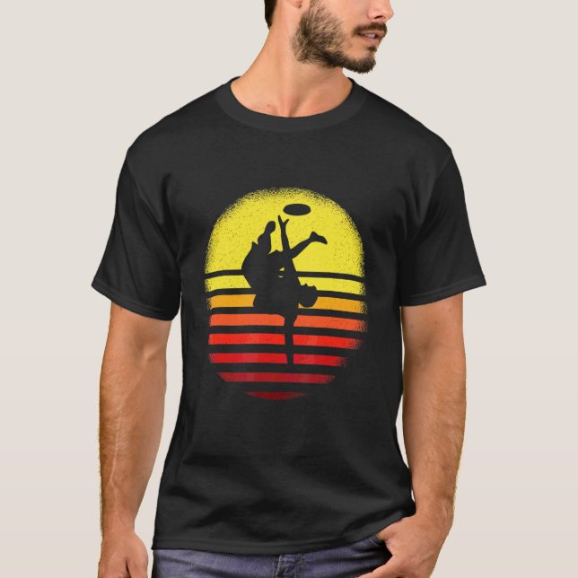 T-shirt Freestyle Frisbee Ultimate Frisbee (Devant)