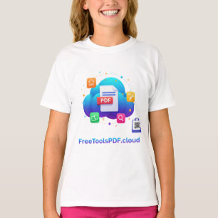 T-shirt FreeToolsPDF – Un pouvoir numérique amusant sur vo