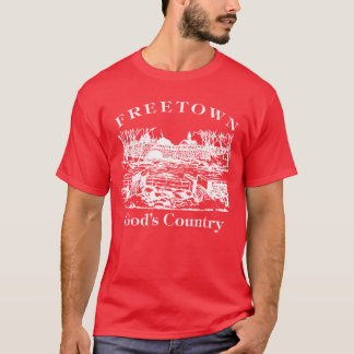 T-shirt Freetown pays de Dieu garçon