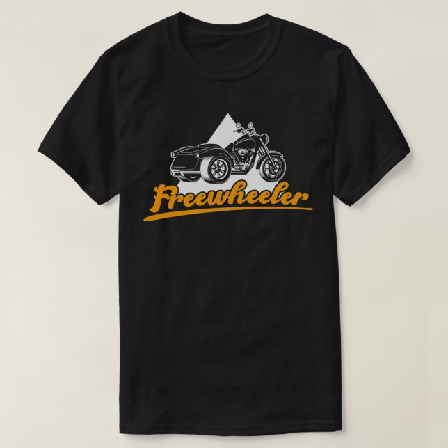T-shirt Freewheeler Trike Rider Tricycle Triker Trikes Mot (Design devant)