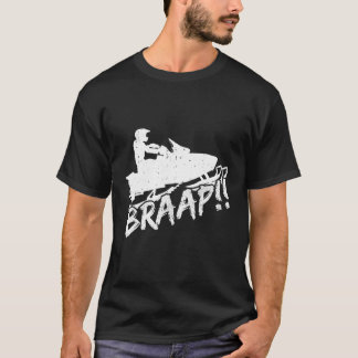 T-shirt Frein motoneige drôle Motoneige motoneige motoneig