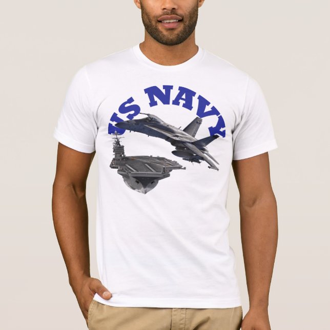 T-shirt Frelon et USS Truman de F 18 (Devant)