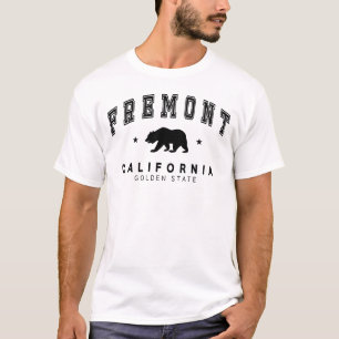 T-shirt Fremont Homme - Grizzly Bear Design Blanc