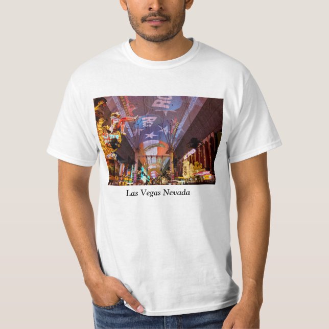 T-shirt Fremont Street Experience (Devant)