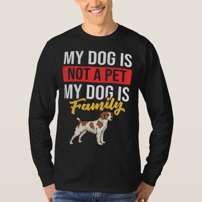 T-shirt French Brittany Spaniel Puppies Owner (Devant)