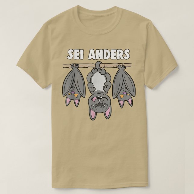 T-shirt French Buldog Bat Fairy Tale Sei Anders (Design devant)