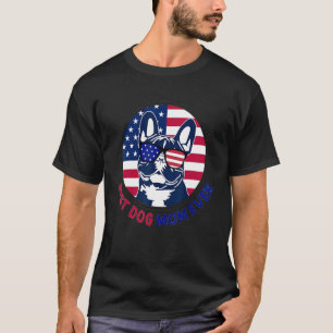 T-shirt French Buldog Best Chien Maman Jamais Rétro Usa Am