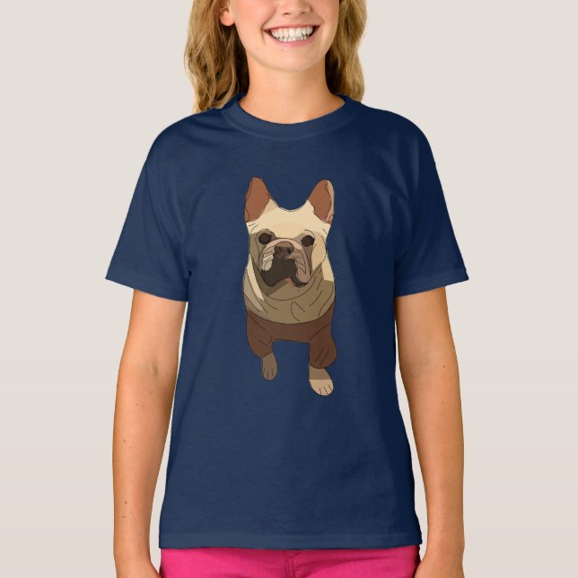 T-shirt French Bulldog (Devant)
