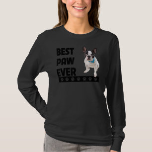 T-shirt French Bulldog Best Paw Jamais Frenchie Chien Papa