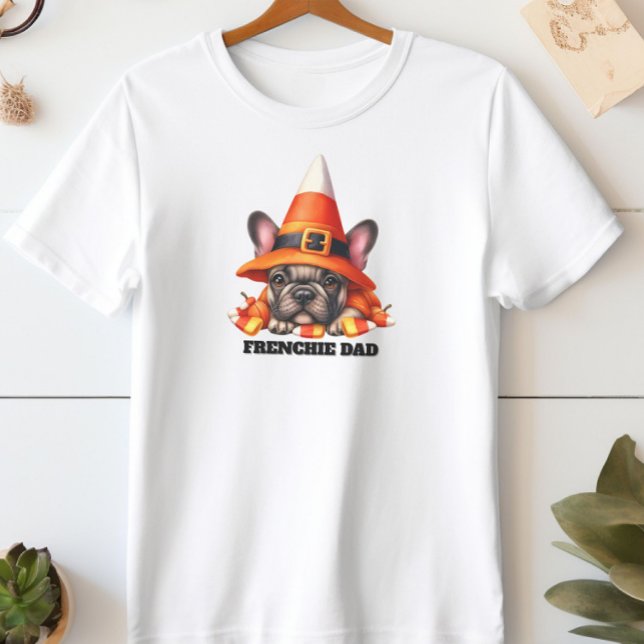 T-shirt French Bulldog Cute Halloween Candy Costume (Créateur téléchargé)