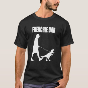 T-shirt French Bulldog Dad Trex Dinosaur Frenchie Dog Owen