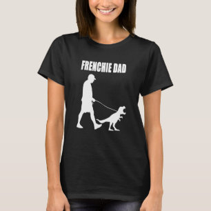T-shirt French Bulldog Dad Trex Dinosaur Frenchie Dog Owen