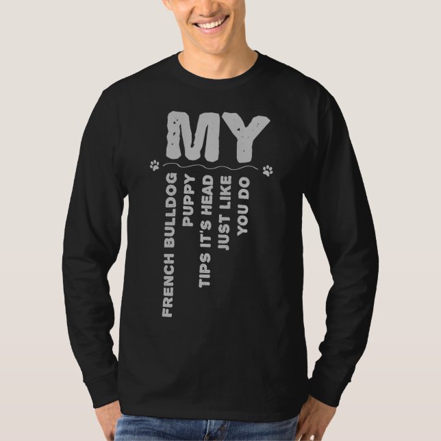 T-shirt French Bulldog Funny 76 (Devant)