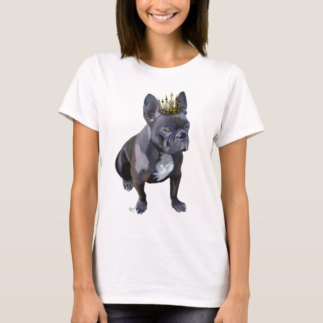T-shirt French Bulldog King (Devant)