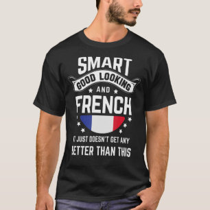 T-shirt French Flag Native Pride France French Roots