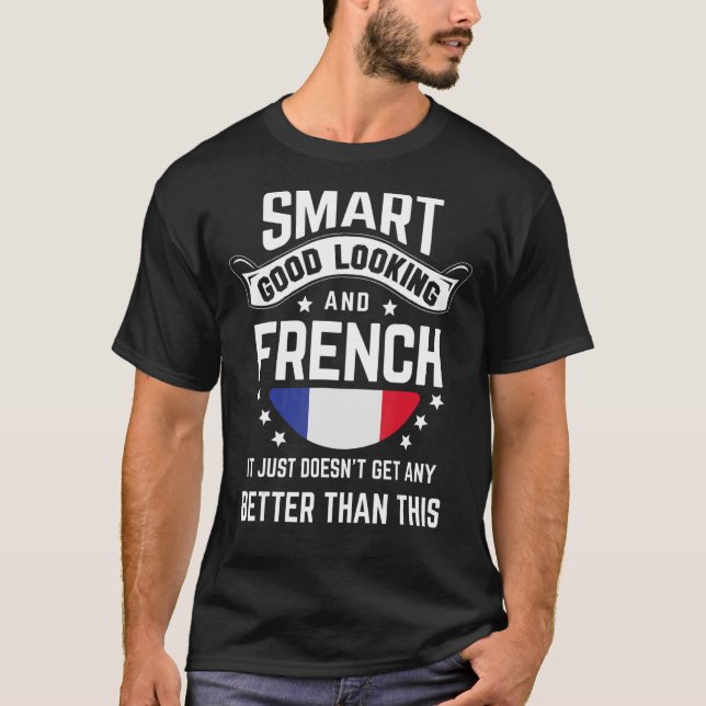 T-shirt French Flag Native Pride France French Roots (Devant)