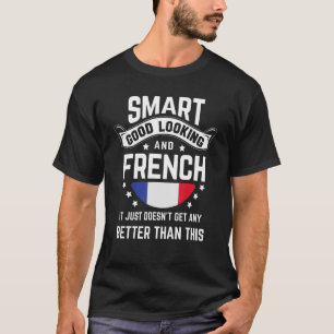 T-shirt French Flag Native Pride France French Roots