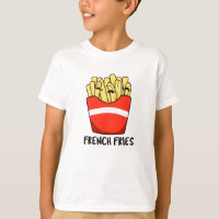 French Fries Funky Fast Food Pun