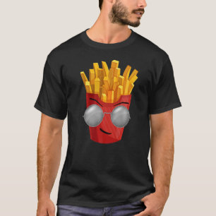 T-shirt French Fries Hipster Style Fast Food