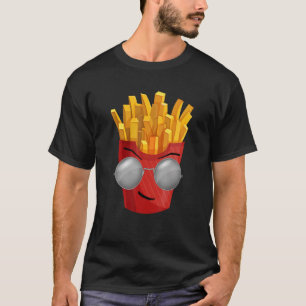 T-shirt French Fries Hipster Style Fast Food Art