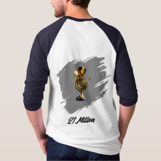 T-shirt French horn Bitcoin 01