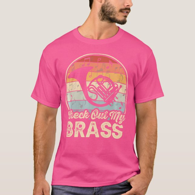 T-shirt French Horn Découvrez Mon Brass Funny Musician Orc (Devant)