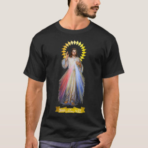 T-shirt French Jésus Divine Mercy France Catholic 101 