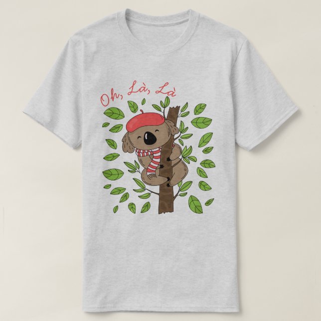 T-shirt French Koala (Design devant)