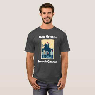 T-shirt French Quarter Vintage Jackson Carré Ajouter un te