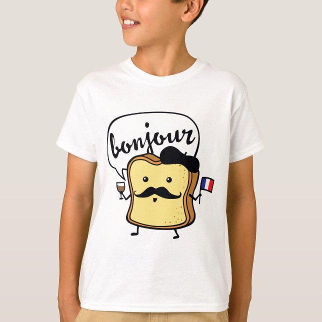 T-shirt French toast (Devant)