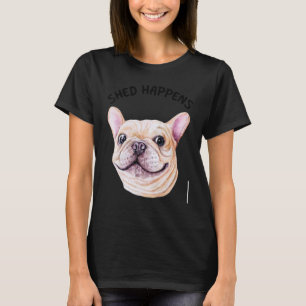 T-shirt Frenchie Baiser Baveux Bisous de Bouledogue Franç
