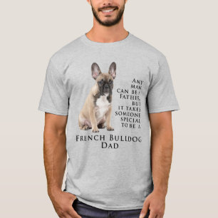 T-shirt Frenchie Dad