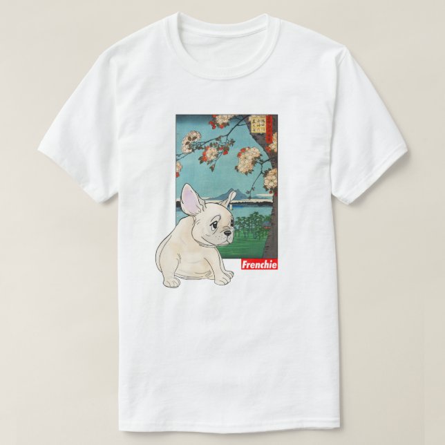 T-shirt Frenchie D'Asie (Design devant)