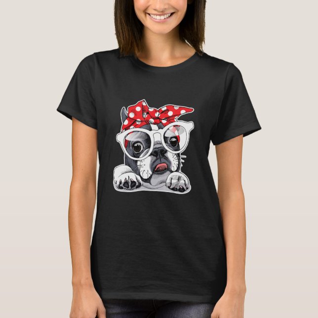 T-shirt frenchie french bulldog frenchie maman carlin chie (Devant)
