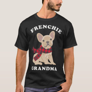 T-shirt Frenchie Grandma Cadeau French Bulldog Xmas Famill