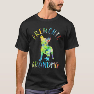 T-shirt Frenchie Grandma Funny Propriétaire Français de Bu