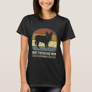 T-shirt Frenchie Maman Jamais Rétro French Buldog Chien Ma