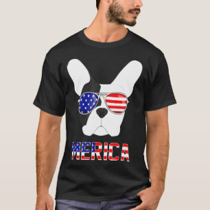 T-shirt Frenchie Merica French Bulldog