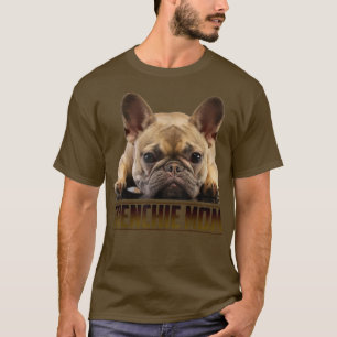T-shirt Frenchie Mom Chemise fête des mères pour French Bu