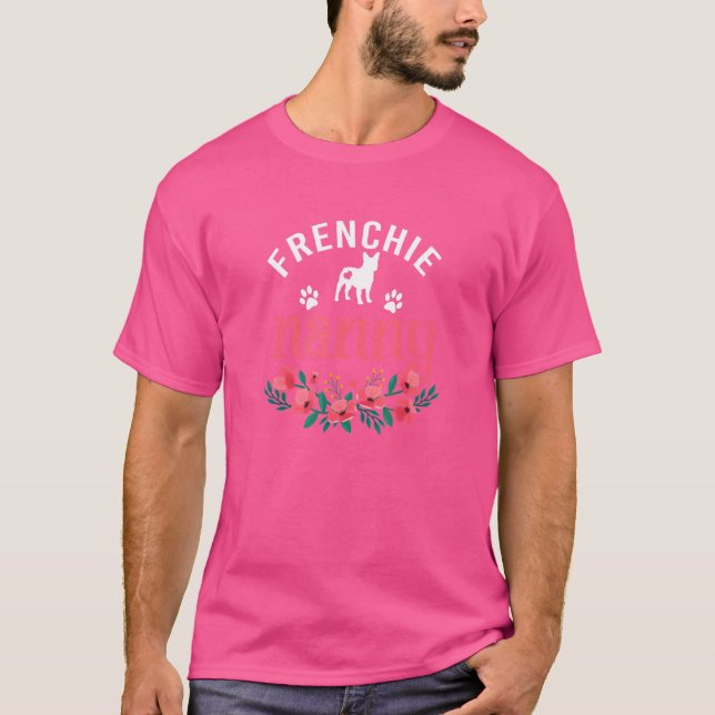 T-shirt Frenchie Nanny Dog Femmes Chien Propriétaire de an (Devant)
