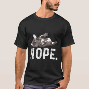 T-shirt Frenchie Non pas aujourd'hui Bouledogue frança