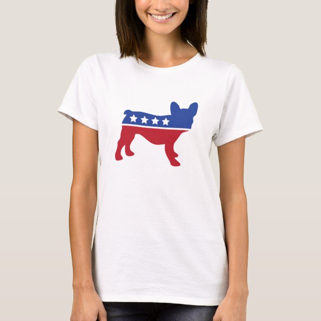 T-shirt Frenchie politique (Devant)