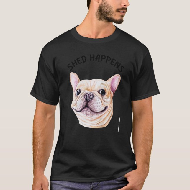 T-shirt Frenchie Sloppy Kisser French Bulldog Kisses (Devant)
