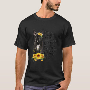 T-shirt Frenchie Sunflower Chien français