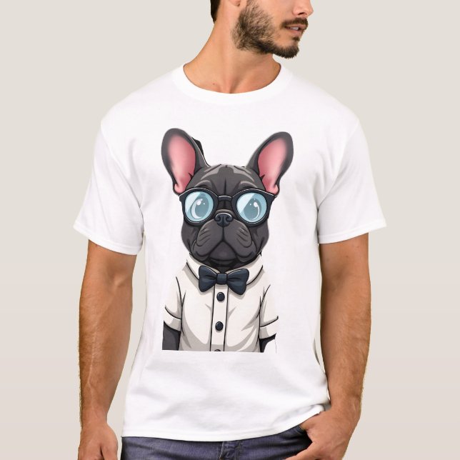 T-shirt Frenchie The Gentlemen Copie (6) (Devant)