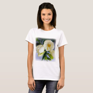 T-shirt frénésie jaune blanc