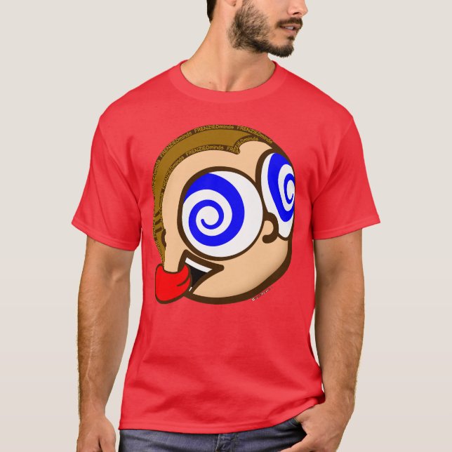 T-shirt FRENZIEDminds avec CRAZY! (Devant)