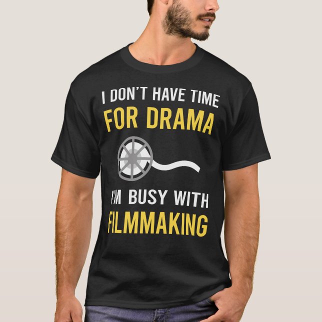 T-shirt Fréquenté Par Le Cinéaste (Devant)